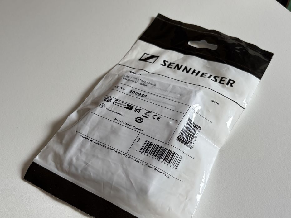 Sennheiser ME 2 - Microfone de Lapela