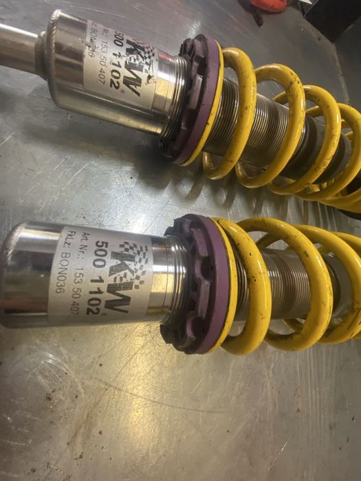 Coilovers Honda  Suspenção kw inox line regulavel em altura e dureza