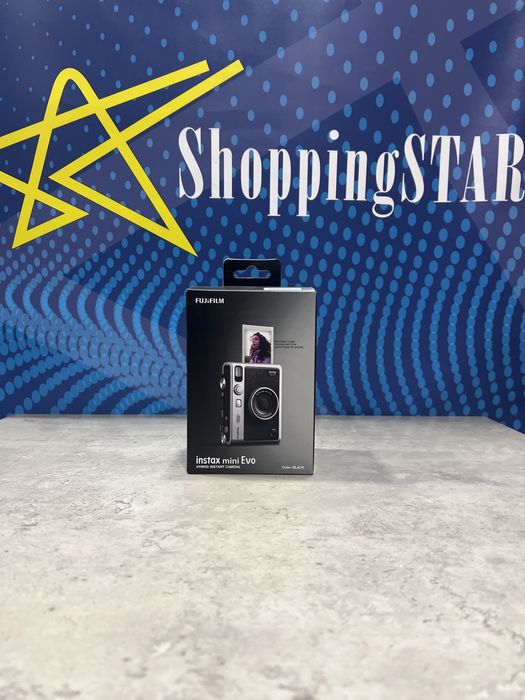 Фотокамера Fujifilm Instax mini EVO Black/Brown • Нова • Запакована!