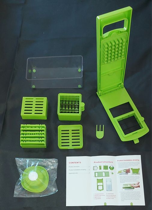 Cortador multifuncional  com todos os acessórios