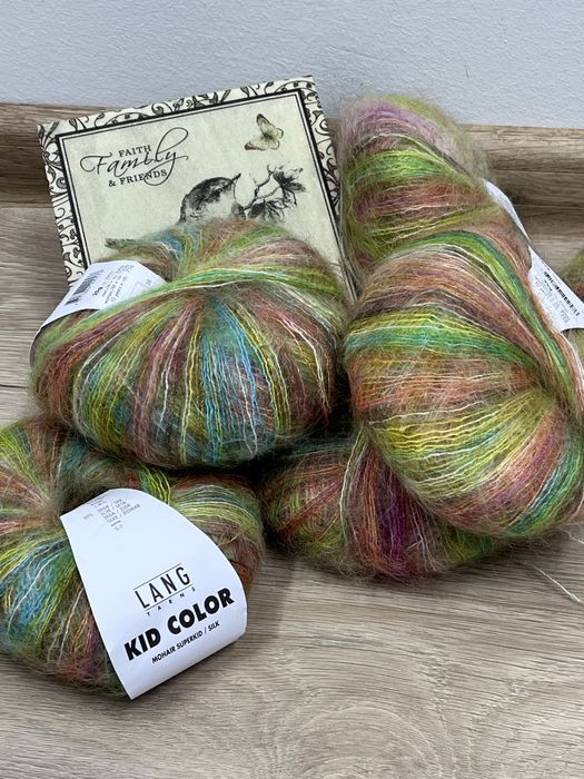 Мохер шовк пряжа вʼязальна швейцарія  вовна рукоділля