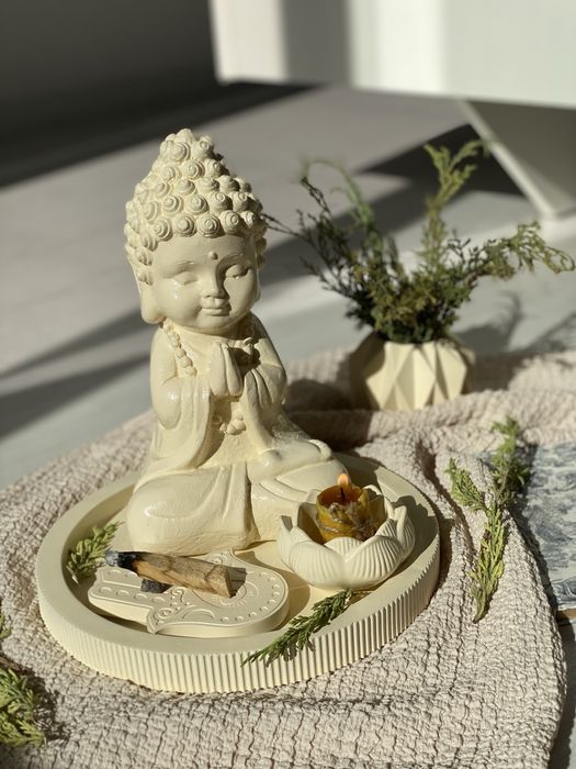 Будда, набір з Буддой для медитаціі , пало санто