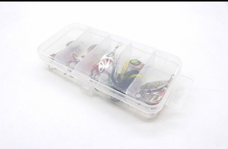 Набор уловистих блесен вертушка, вес от 2.5  до 4 гр.