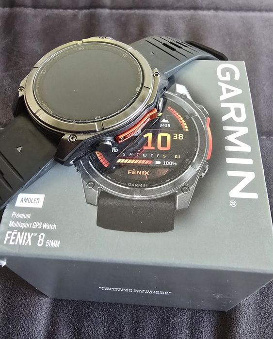 Garmin Fenix 8 51mm Amoled stan idealny