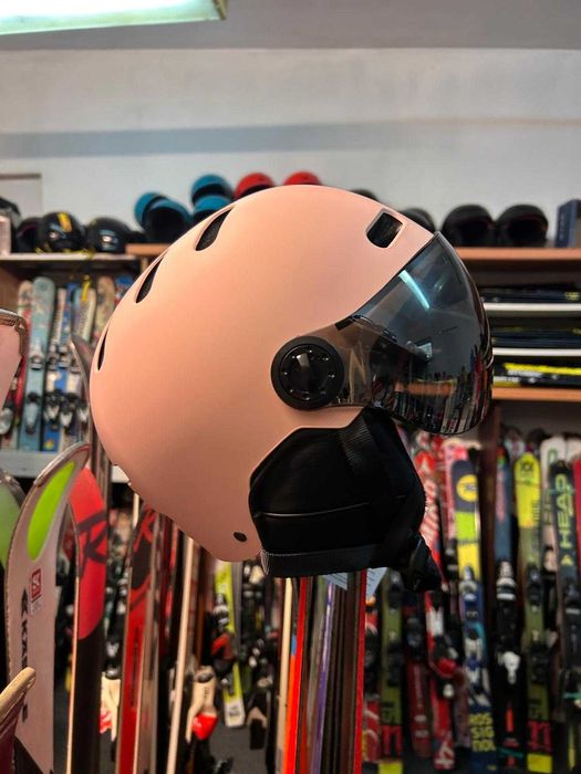Pastelowy różowy kask narciarski Seexer L 239 zł/Sklep-Serwis-Wypożycz