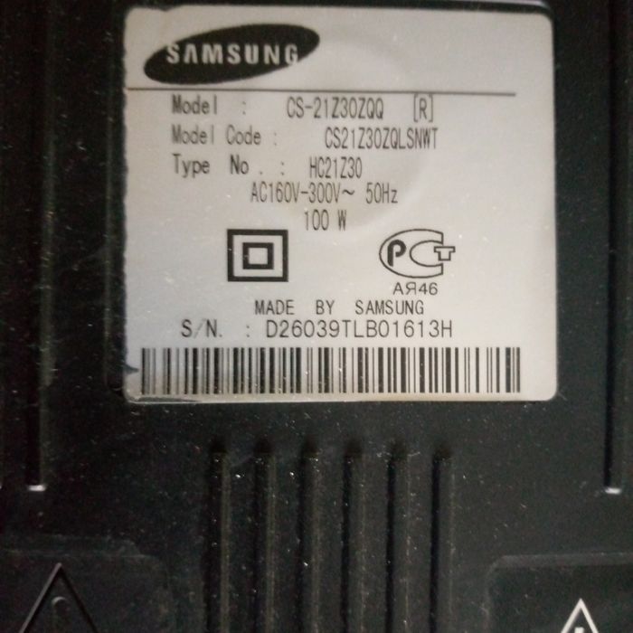 Телевізор Samsung
Працює від антени 
На дачу гарний варіант