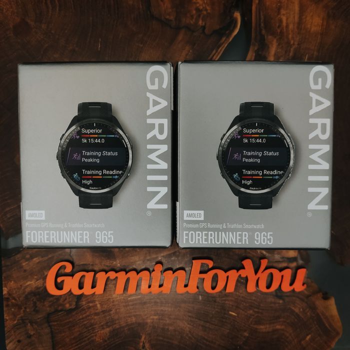 Garmin Forerunner 965 DLC Titanium Bezel 010-02809-10