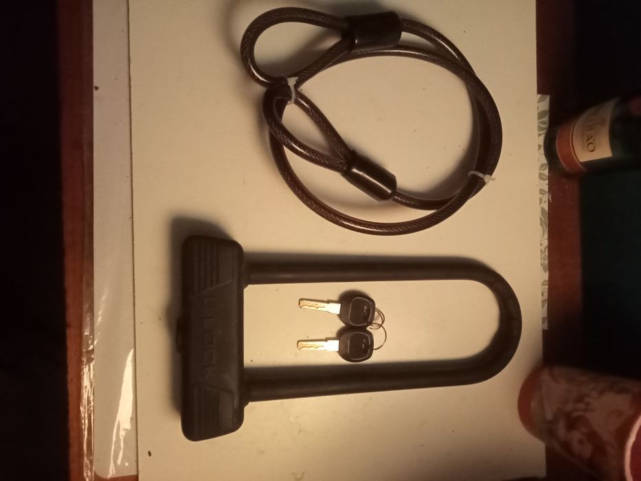 cadeado bicicleta mota