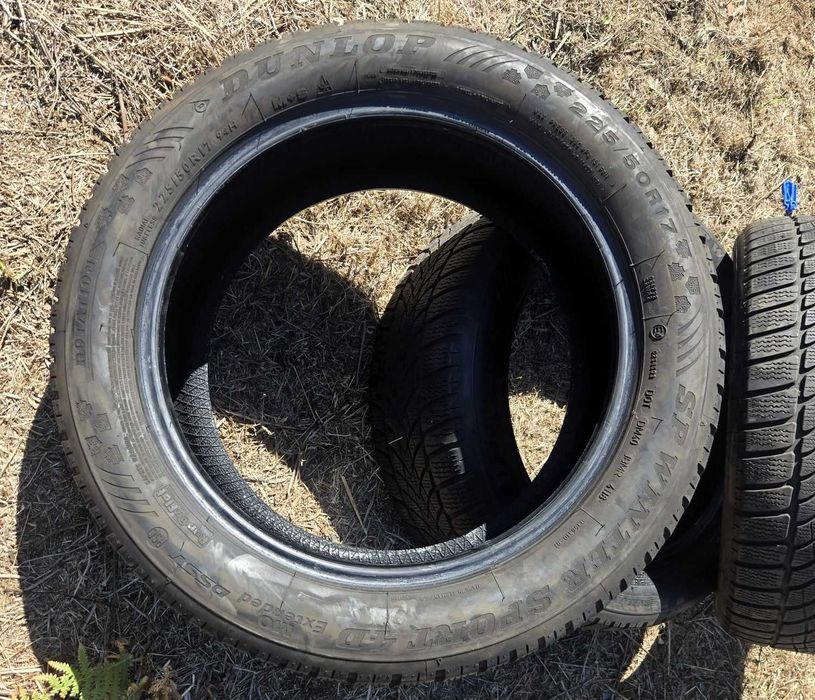 4 pneus dunlop run flat 225/50R17