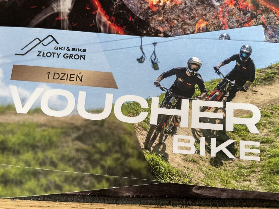 Dwa Vouchery Bike Złoty Groń 1 dniowy