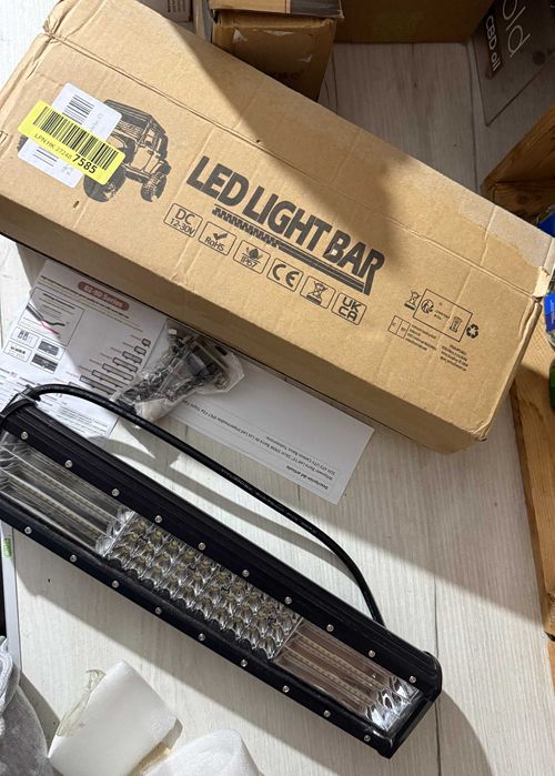RIGIDON 58 cm 324W led light bar 12V listwa led do pojazdów offroad