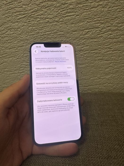 Iphone 13 256gb 100% bateria, gwarancja