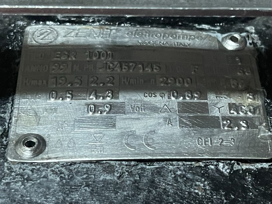 Bomba de Esgoto Zenit Trituradora (Trifasica)