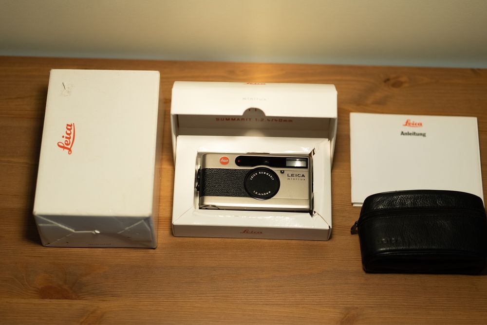 Leica Minilux C/ caixa original