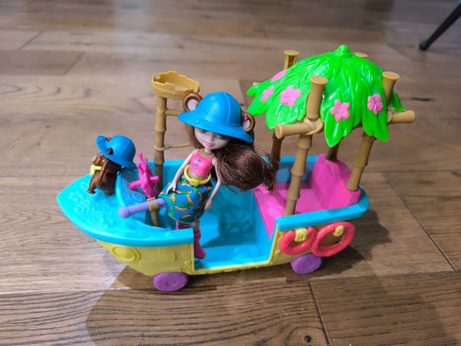 enhantimals małpka zestaw