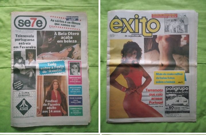 11 Jornais  ÊXITO  e  SETE