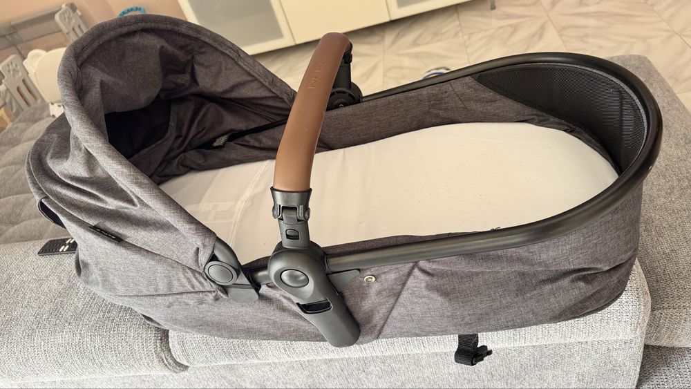 Carrinho Trio Zélia Maxi-Cosi + Base Isofix – Excelente Estado
