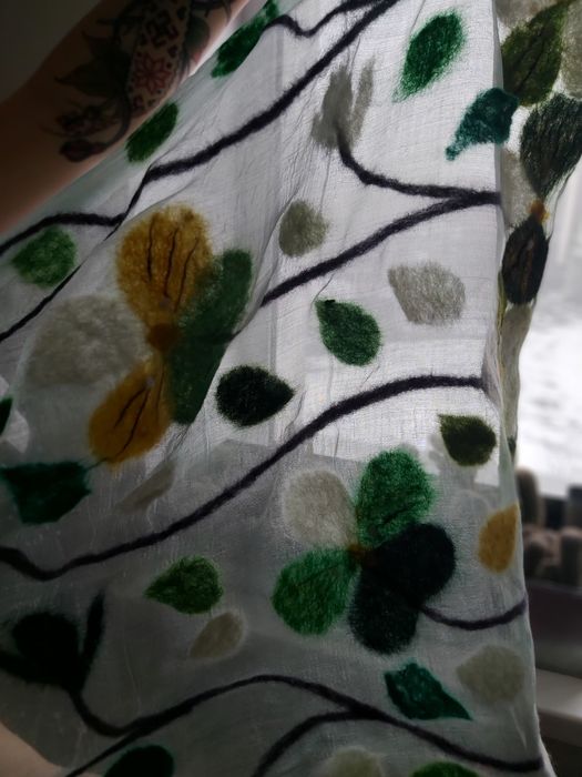 Шалик Шарф Шаль Палантин весна шовк