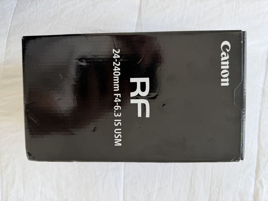 Vendo Objetiva Canon RF 24-240mm IS Nano USM com fatura e garantia
