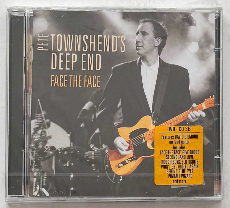 CD+DVD_Pete Townshend’s Deep End, Face The Face. Novo e selado.