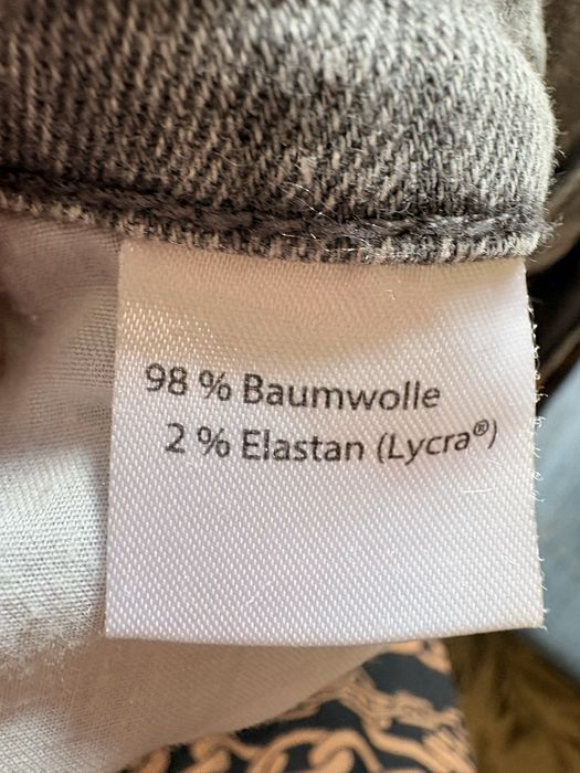 Męskie szorty jeans Denim Authentic 52 4XL szare lato