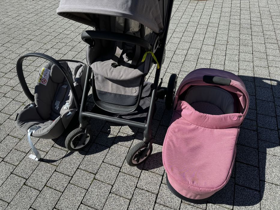 Wózek Cybex Balios S Lux 2020 – zestaw 3w1 w bardzo dobrym stanie