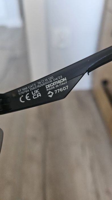 Okulary kolarskie męskie do jazdy na rowerze przeciwsłoneczne kat. 3