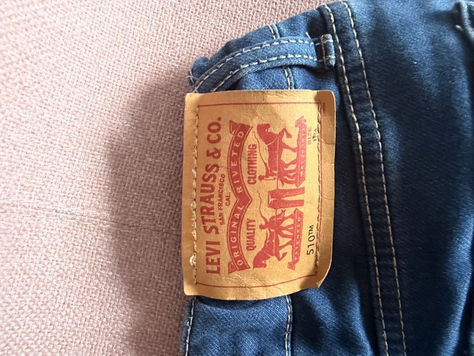 Spodnie jeansowe Levis 152 cm skinny