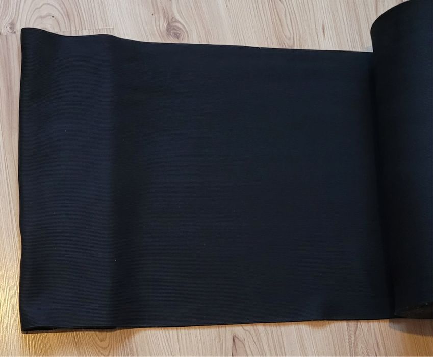 Ściągacz prążek czarny bawelna elastan produkt Polki