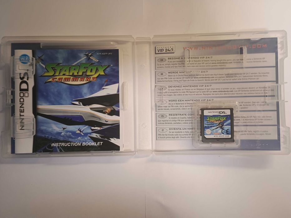Star Fox Starfox Command Nintendo DS pudełkowa angielska komplet