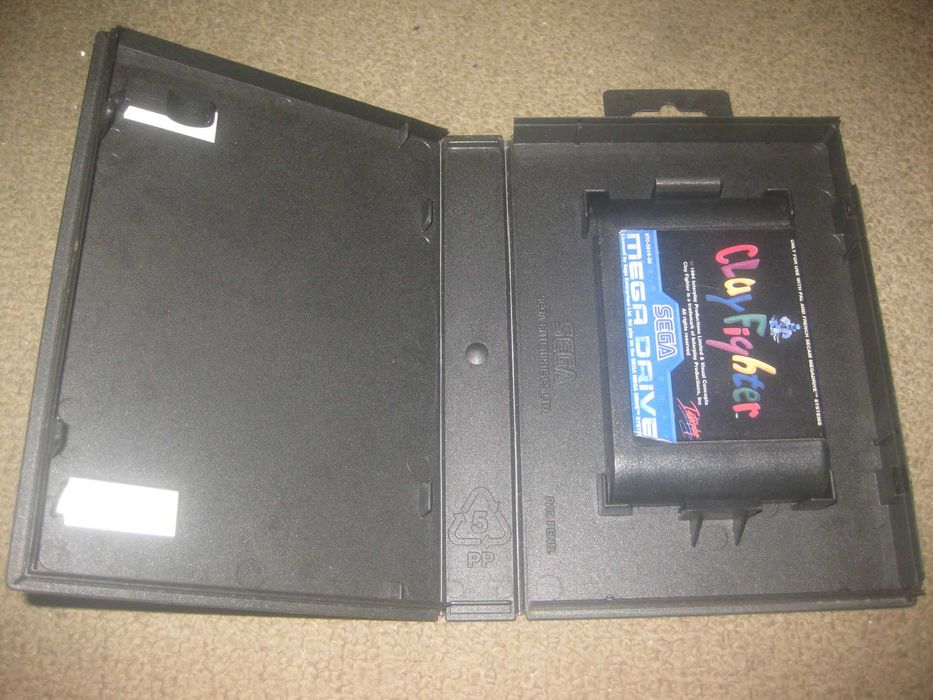 Jogo "Clay Fighter" para Sega Mega Drive