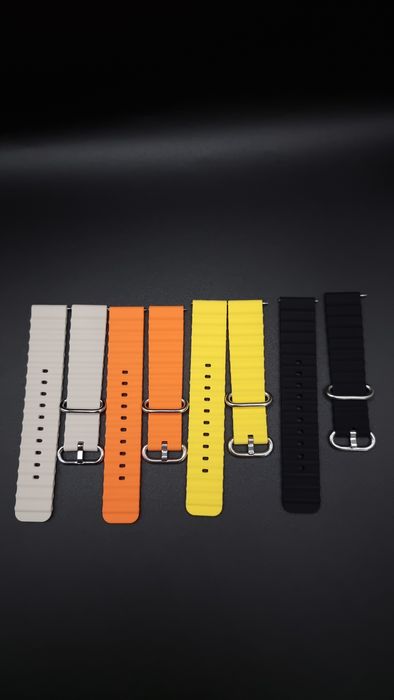 Zestaw 4 silikonowych pasków 20 mm do Samsung Galaxy Watch