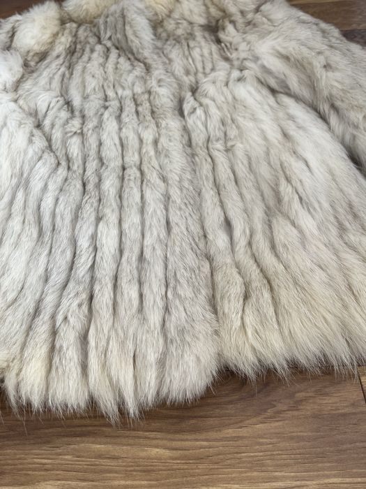 Piękne naturalne futro Saga Fox / Kurtka futrzana (stan bardzo dobry)