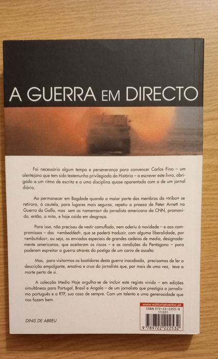 A Guerra em Directo, de Carlos Fino