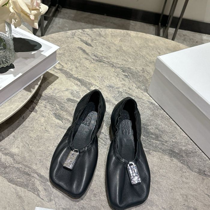 Maison Margiela MM6 Tabi балетки лодочки туфли човники 2026 кожа топ