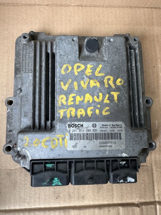 Centralina do motor Opel vivaro 2.0cdti