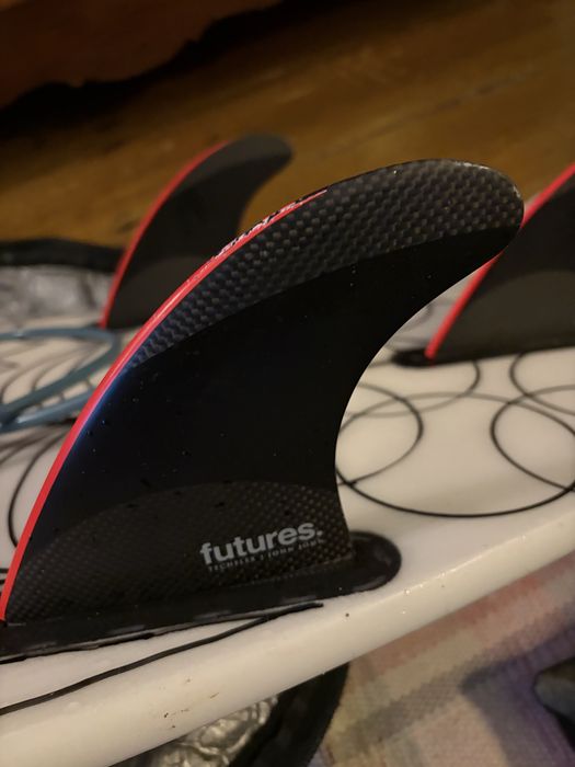 Quilha Futures Fins JJF LARGE DIGI RED L Tri
