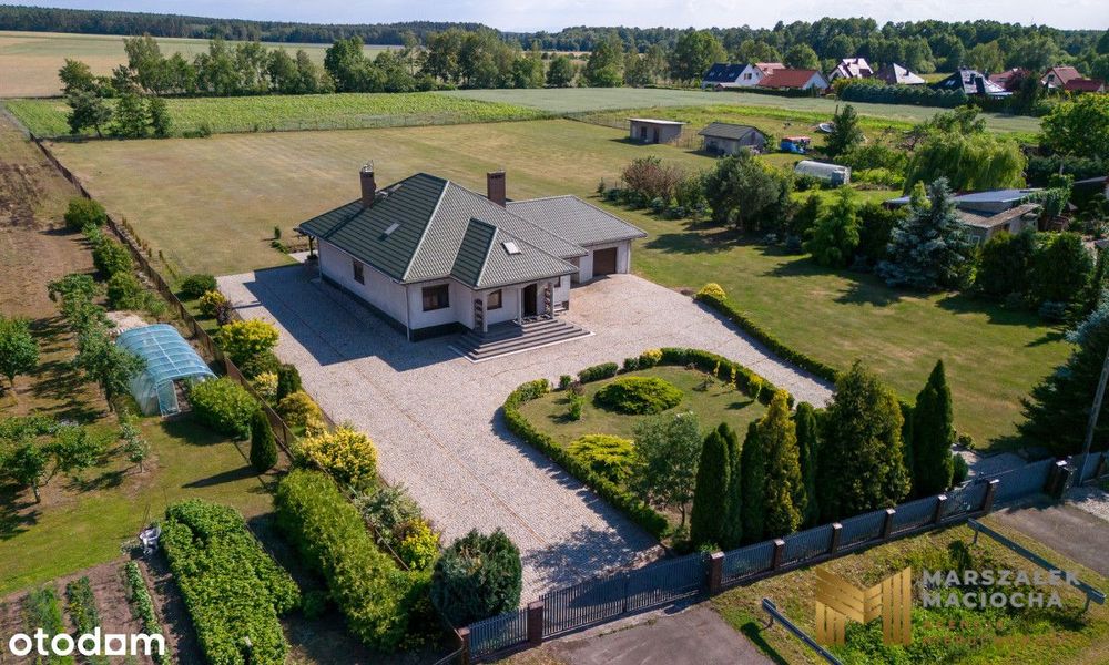 Dom na dużej działce 8600 m2, Szklary Dolne