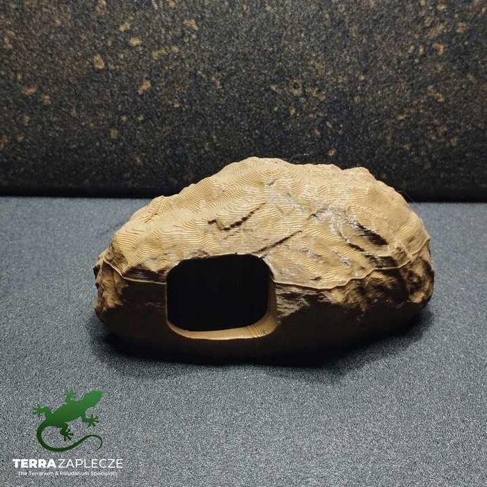 Dekoracja Kryjówka Jaskinia do terrarium S Węża Pająka   TerraZaplecze