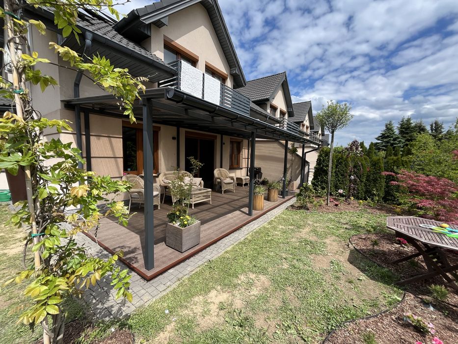 Zadaszenia tarasów poliwęglanem komorowym