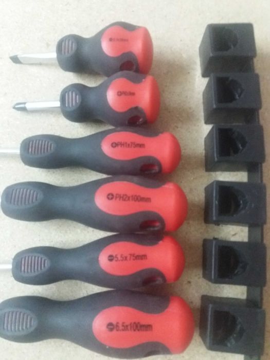 Conjunto chaves de fendas novos