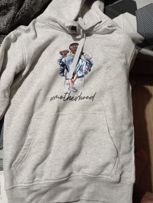 Bluza szara damksa rozmiar L matka mama motherhood mamusia prezent
