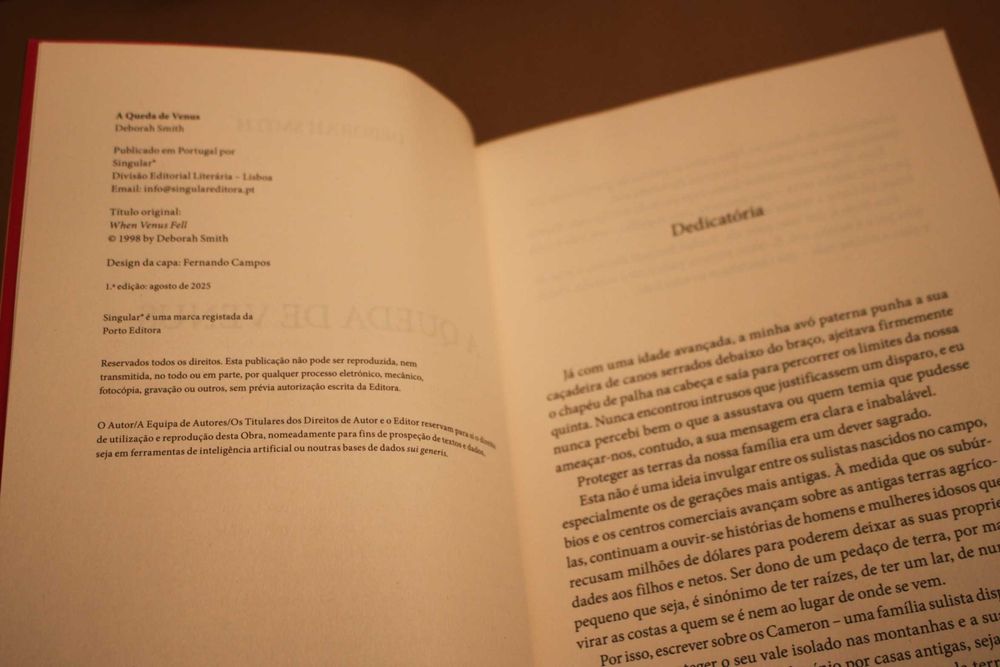 ' A Queda de Venus// Deborah Smith
