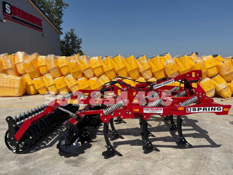 Agregat podorywkowo orkowy / bezorkowiec/ STRUMYK 2m/ 2,4m/ 3m SPRING