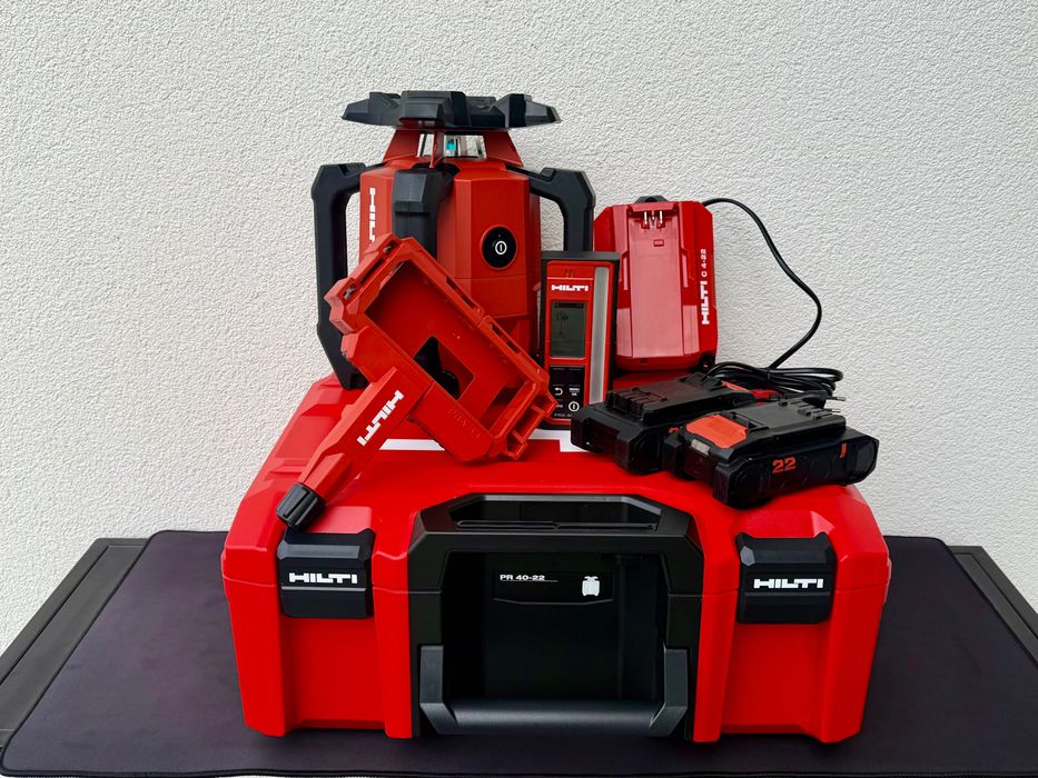 Niwelator laserowy HILTI NURON PR 40-22 NOWY MEGA ZESTAW PRODUKCJA 08-2026