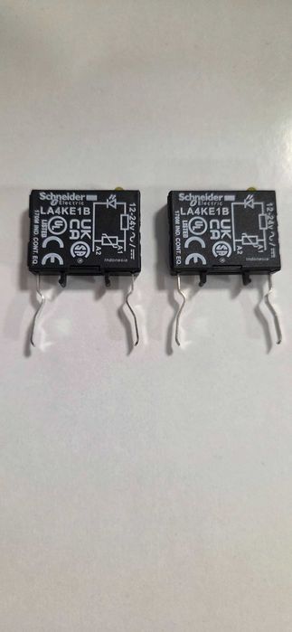 SCHNEIDER Moduł ogranicznika warystor 12/24VDC LA4KE1B 2 szt. NOWE