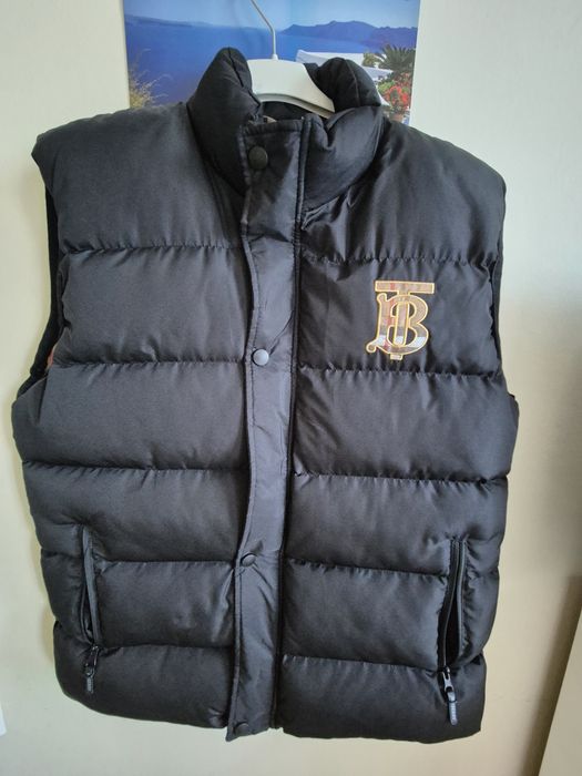 Burberry ciepły bezrękawnik