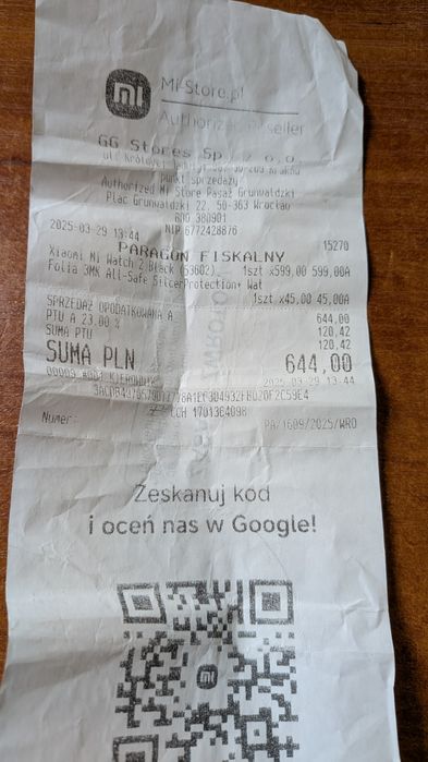 Xiaomi watch  2  .