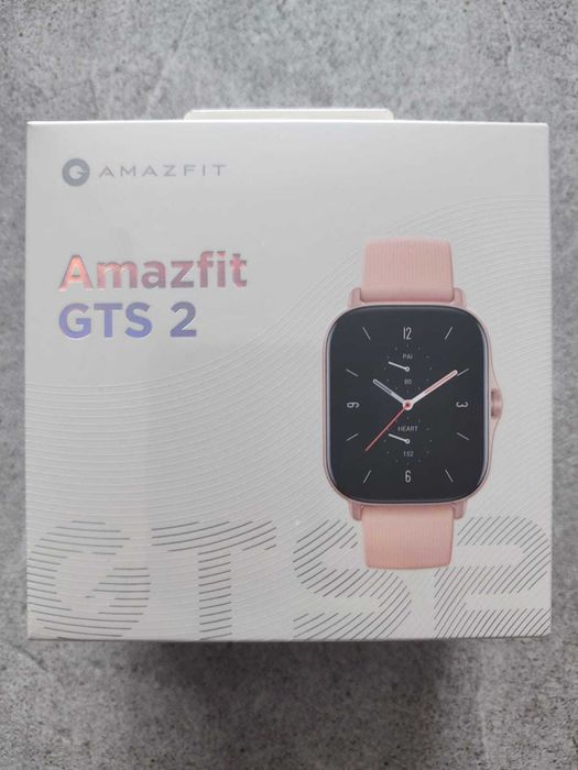 Smartwatch zegarek sportowy Amazfit GTS 2 Pink + Gratis