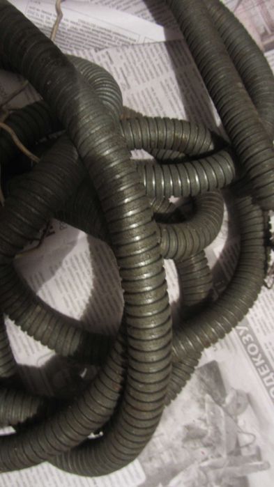 Металлорукав оцинкованый, бронешланг  17 мм и Стёкла 7 мм, 1500х600мм